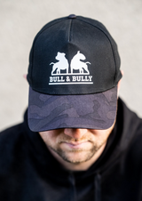 Snapback Cap Black Camo