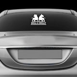 Heckscheibenaufkleber