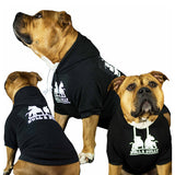 Hunde Hoodie schwarz