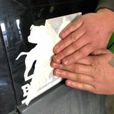 Heckscheibenaufkleber