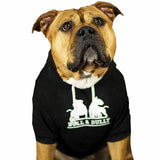 Hunde Hoodie schwarz