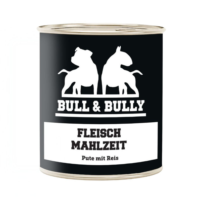 Fleischmahlzeit Pute mit Reis