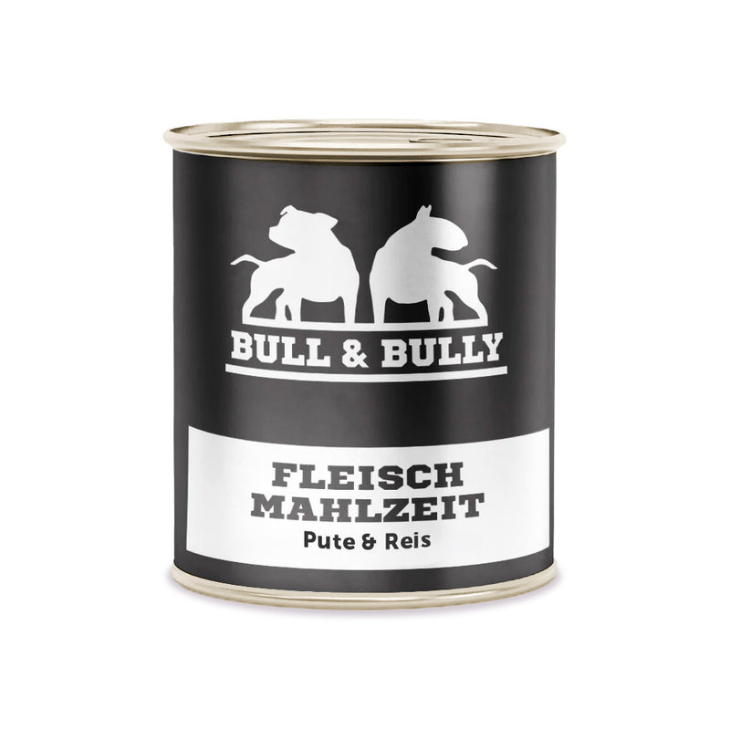 Fleischmahlzeit Pute mit Reis