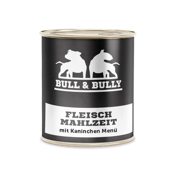 Fleischmahlzeit Kaninchen Menü